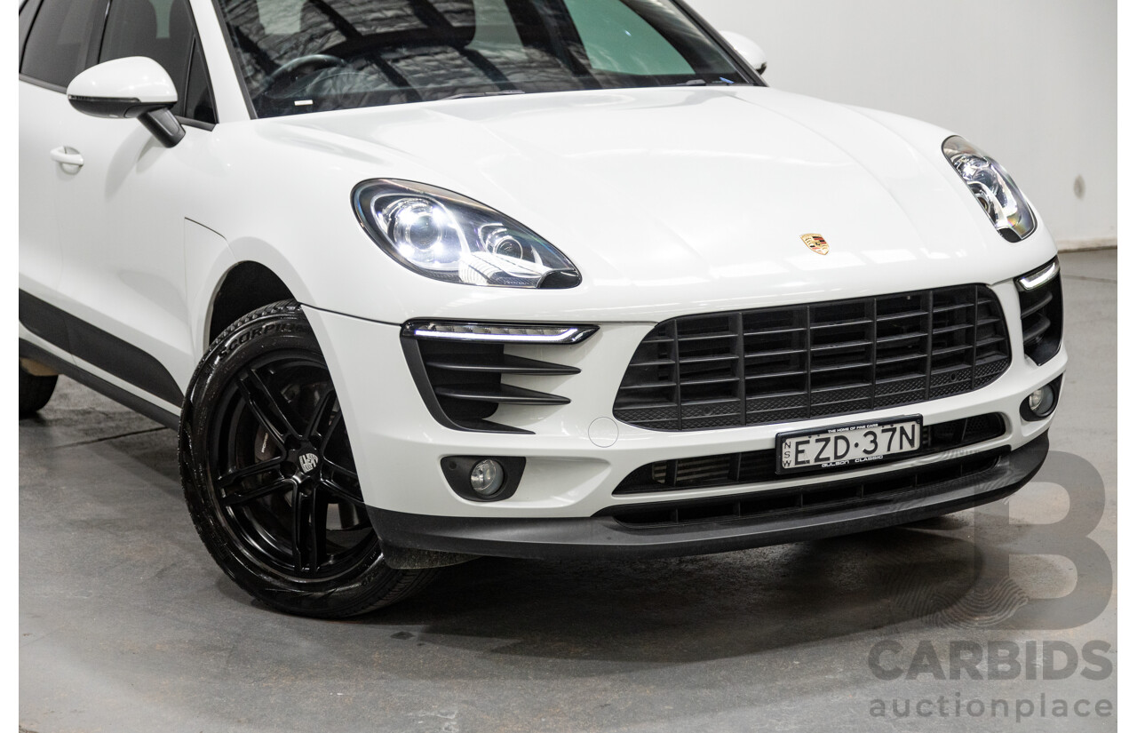 3/2018 Porsche Macan 95B MY18 AWD Wagon 5d PDK 7sp White 2.0T