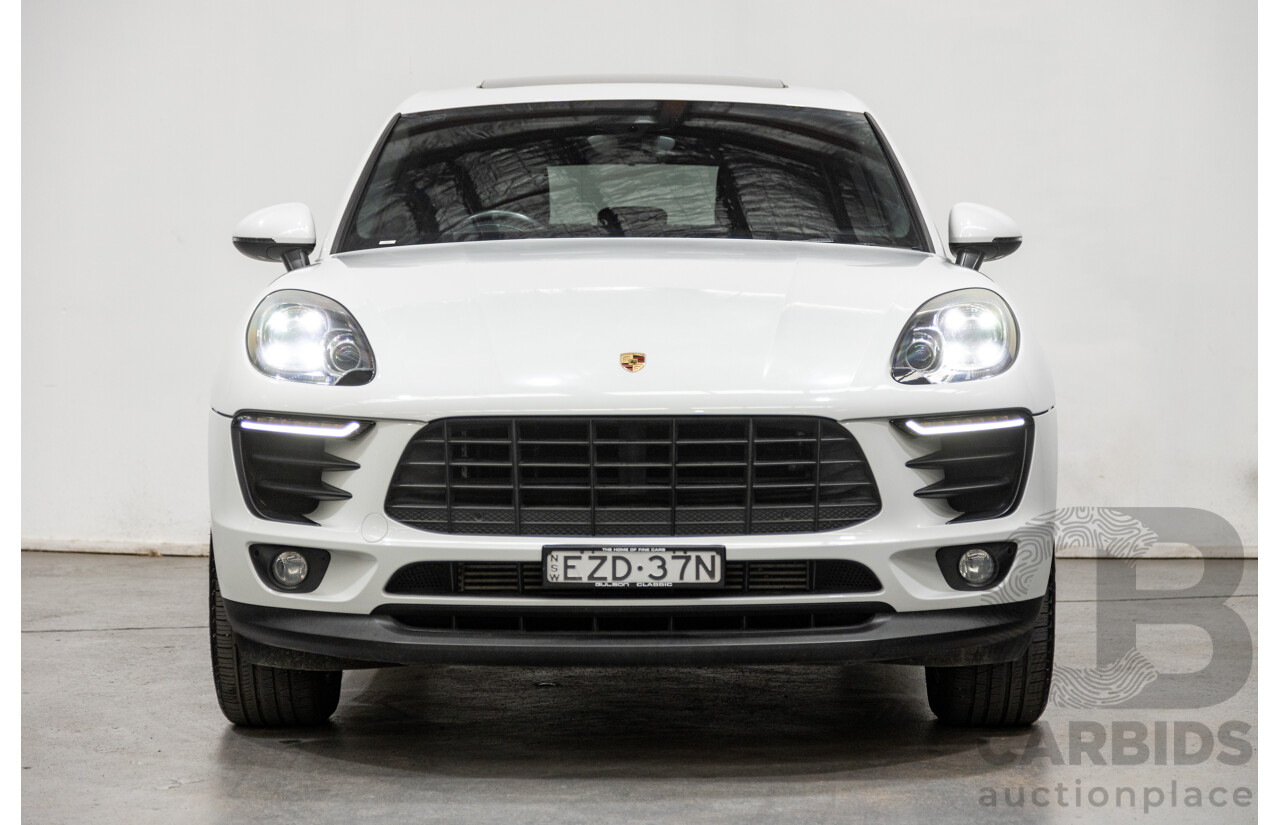 3/2018 Porsche Macan 95B MY18 AWD Wagon 5d PDK 7sp White 2.0T