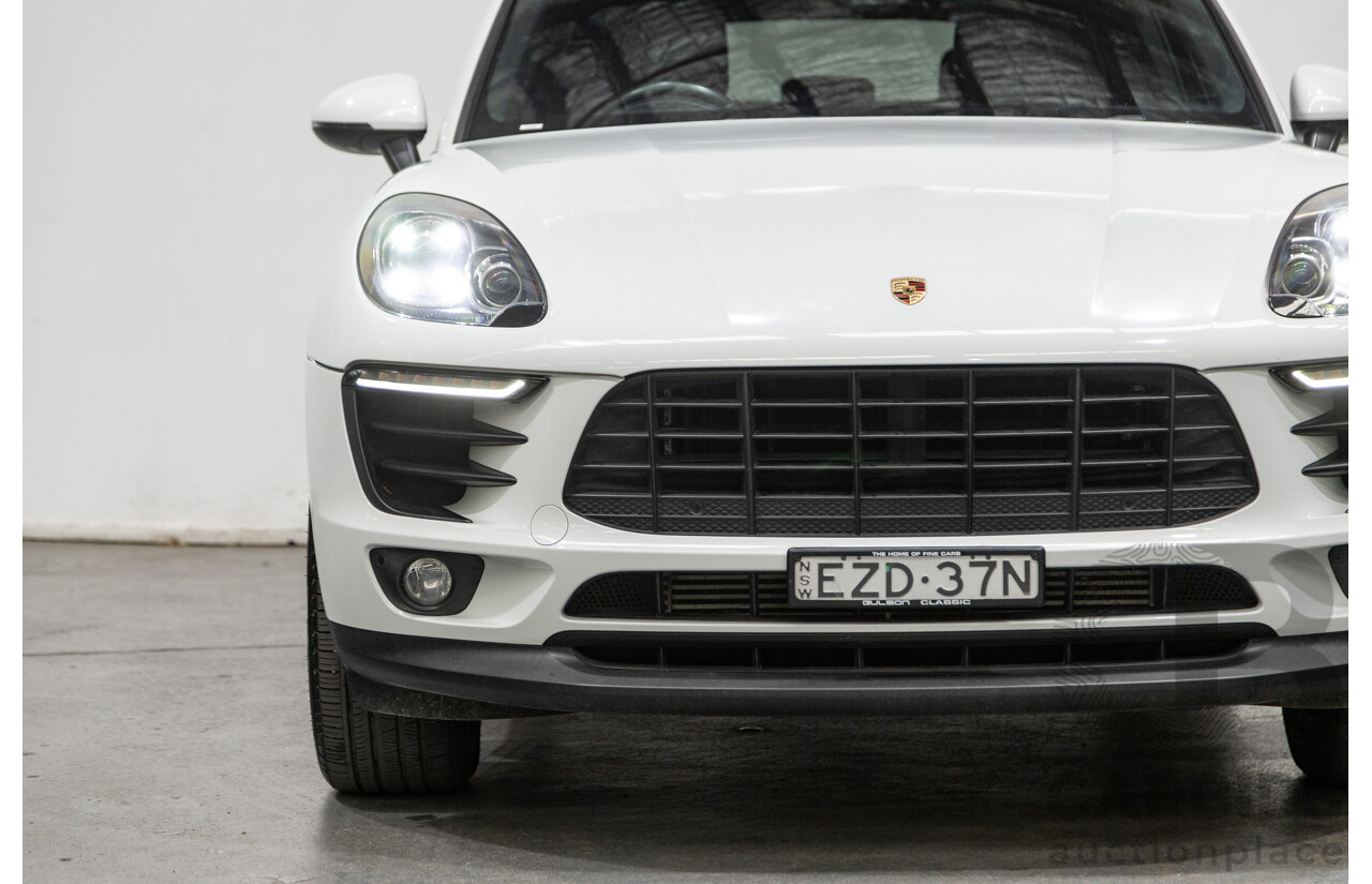 3/2018 Porsche Macan 95B MY18 AWD Wagon 5d PDK 7sp White 2.0T