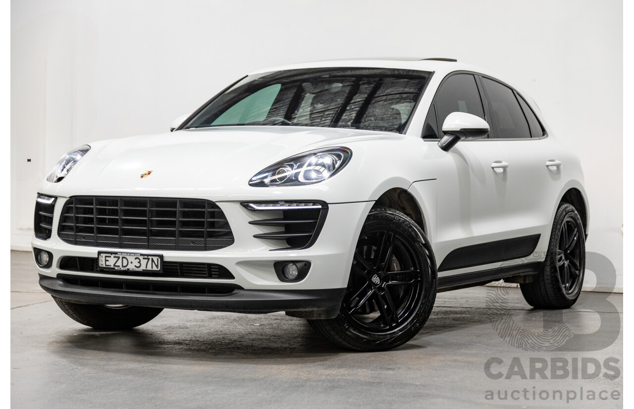 3/2018 Porsche Macan 95B MY18 AWD Wagon 5d PDK 7sp White 2.0T