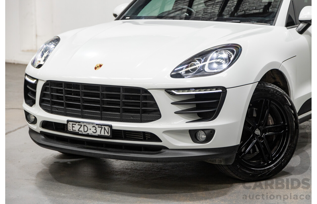 3/2018 Porsche Macan 95B MY18 AWD Wagon 5d PDK 7sp White 2.0T