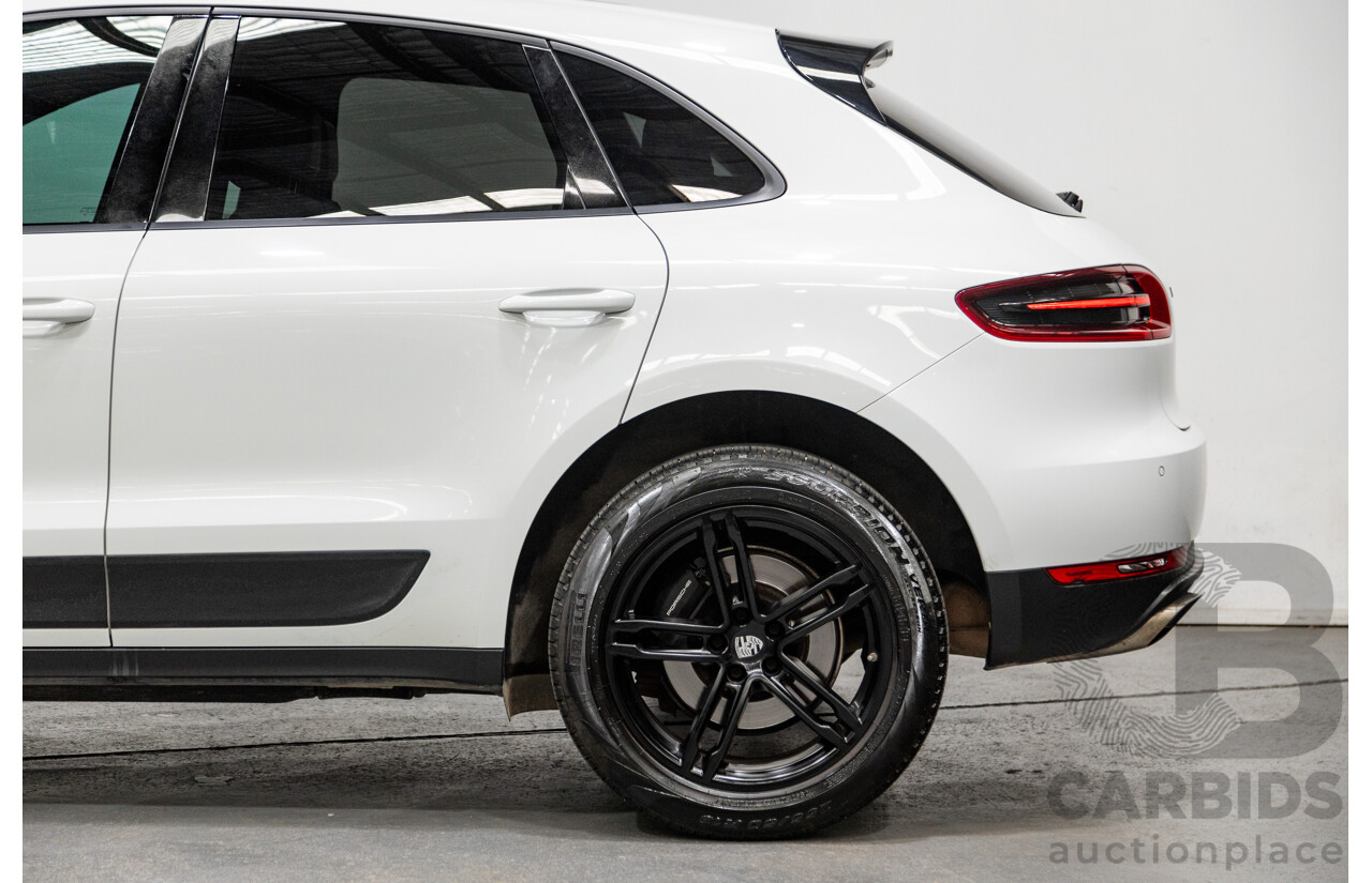 3/2018 Porsche Macan 95B MY18 AWD Wagon 5d PDK 7sp White 2.0T