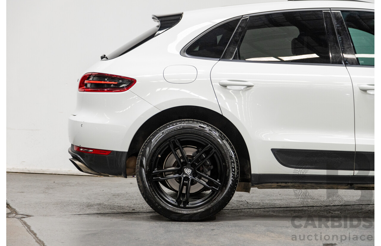 3/2018 Porsche Macan 95B MY18 AWD Wagon 5d PDK 7sp White 2.0T