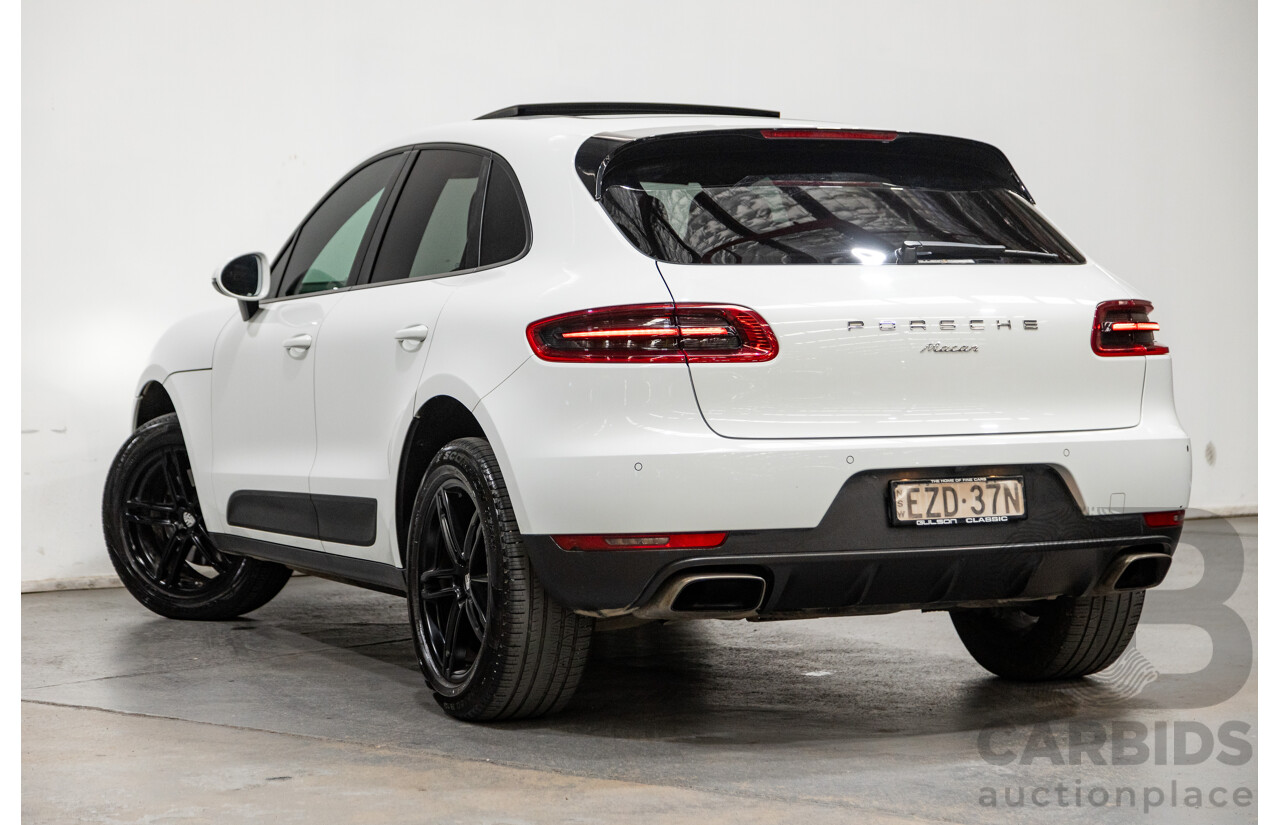 3/2018 Porsche Macan 95B MY18 AWD Wagon 5d PDK 7sp White 2.0T