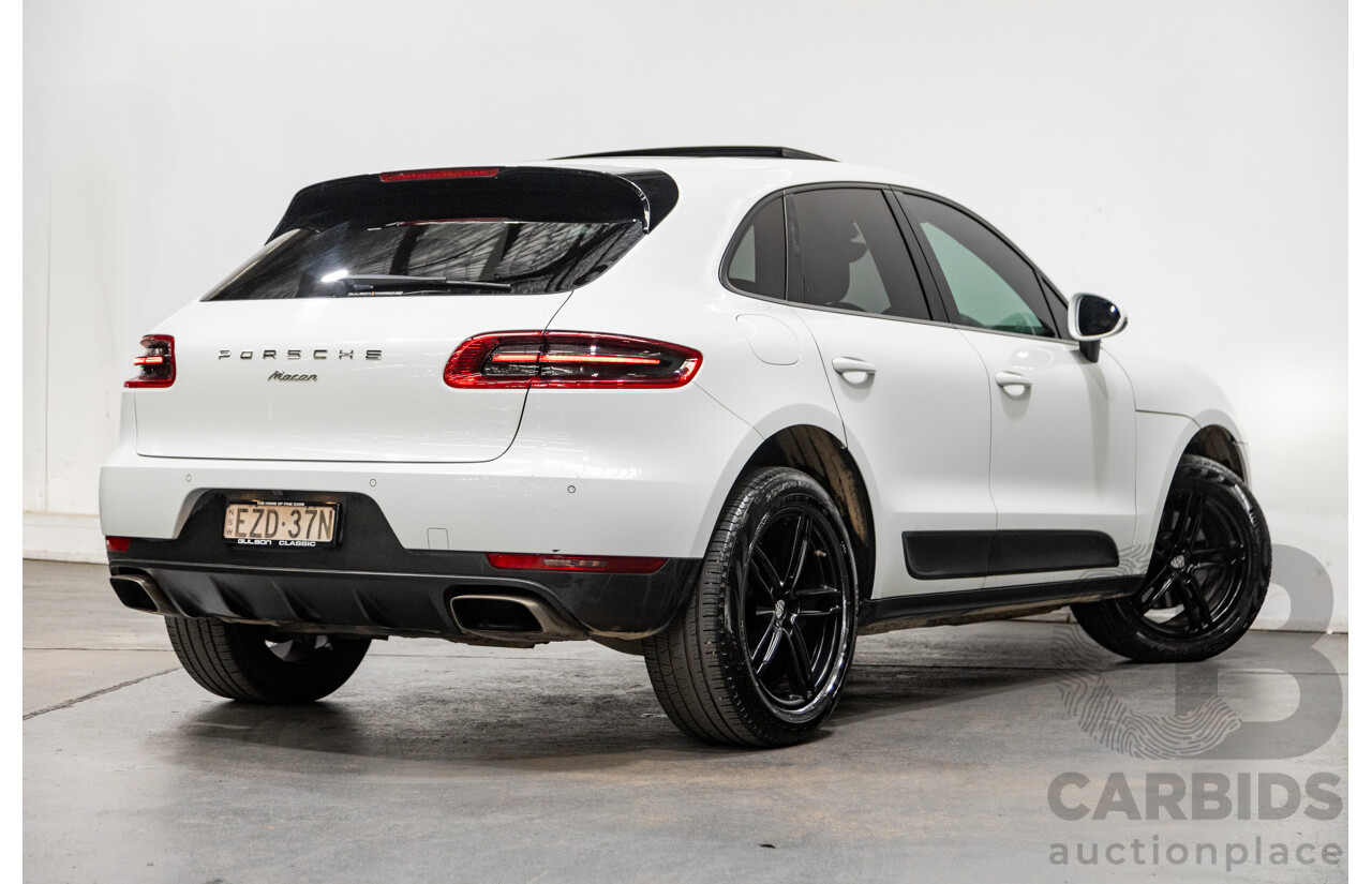 3/2018 Porsche Macan 95B MY18 AWD Wagon 5d PDK 7sp White 2.0T