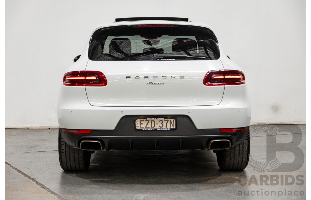 3/2018 Porsche Macan 95B MY18 AWD Wagon 5d PDK 7sp White 2.0T