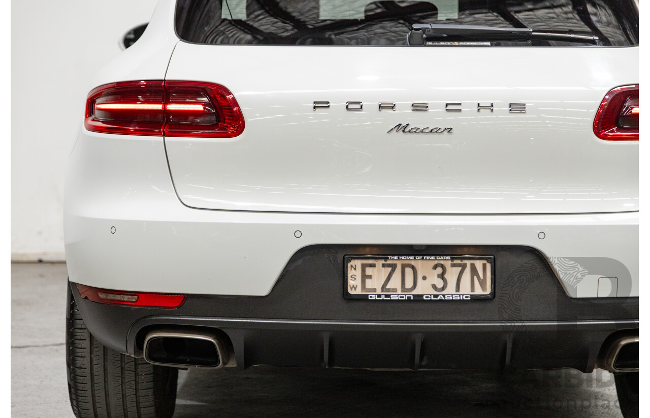 3/2018 Porsche Macan 95B MY18 AWD Wagon 5d PDK 7sp White 2.0T