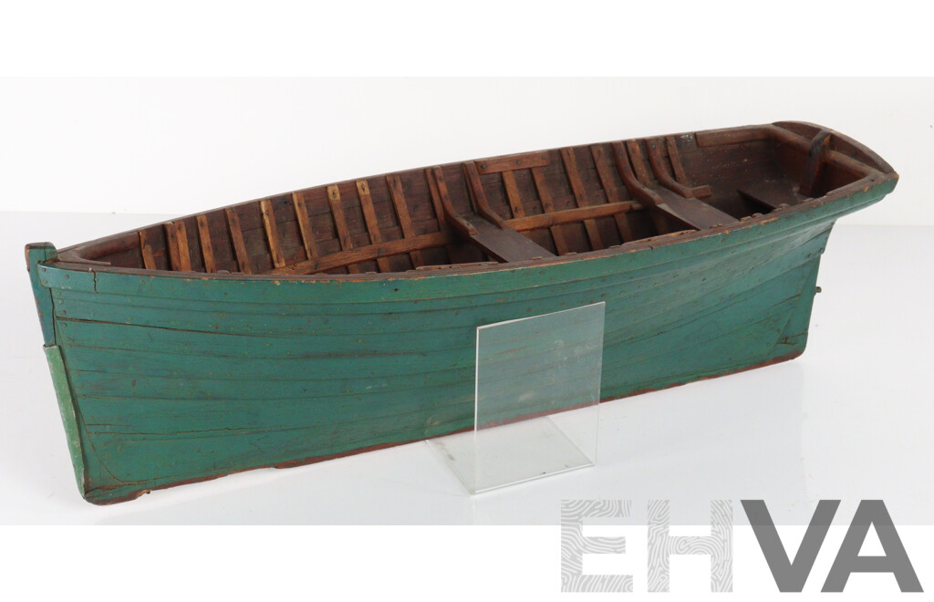 Vintage Bespoke Timber Pond Yacht Hull