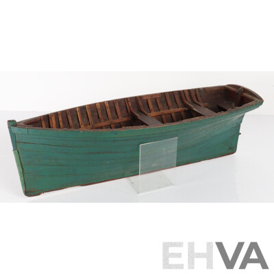 Vintage Bespoke Timber Pond Yacht Hull
