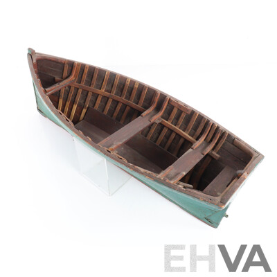 Vintage Bespoke Timber Pond Yacht Hull