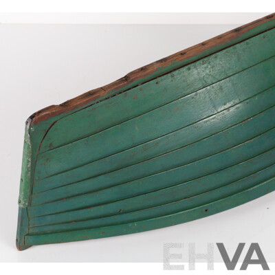 Vintage Bespoke Timber Pond Yacht Hull