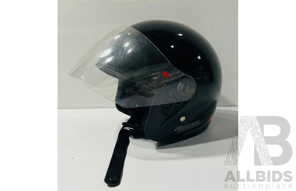 Display Harley Davidson Motorcycle Helmet