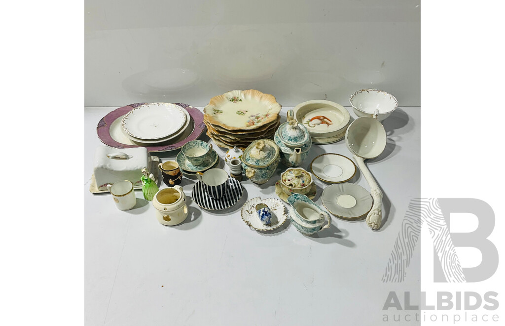 Collection of Antique and Vintage English Porcelain