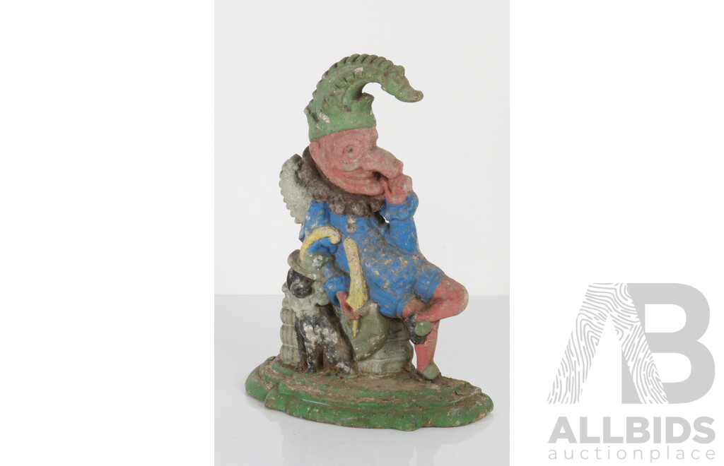 Cast Aluminium Painted Punch Door Stop