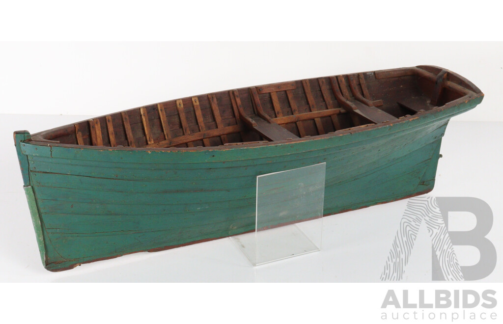 Vintage Bespoke Timber Pond Yacht Hull