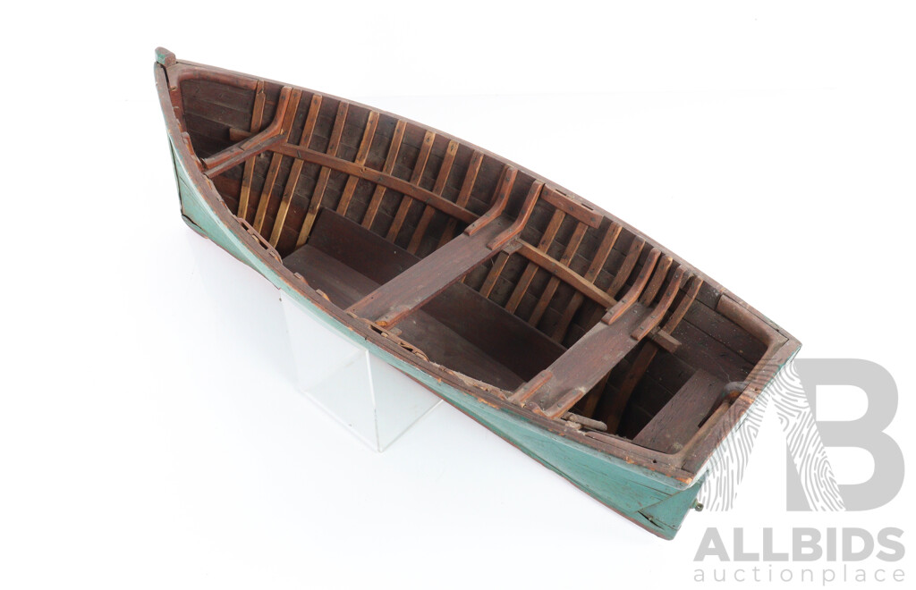 Vintage Bespoke Timber Pond Yacht Hull