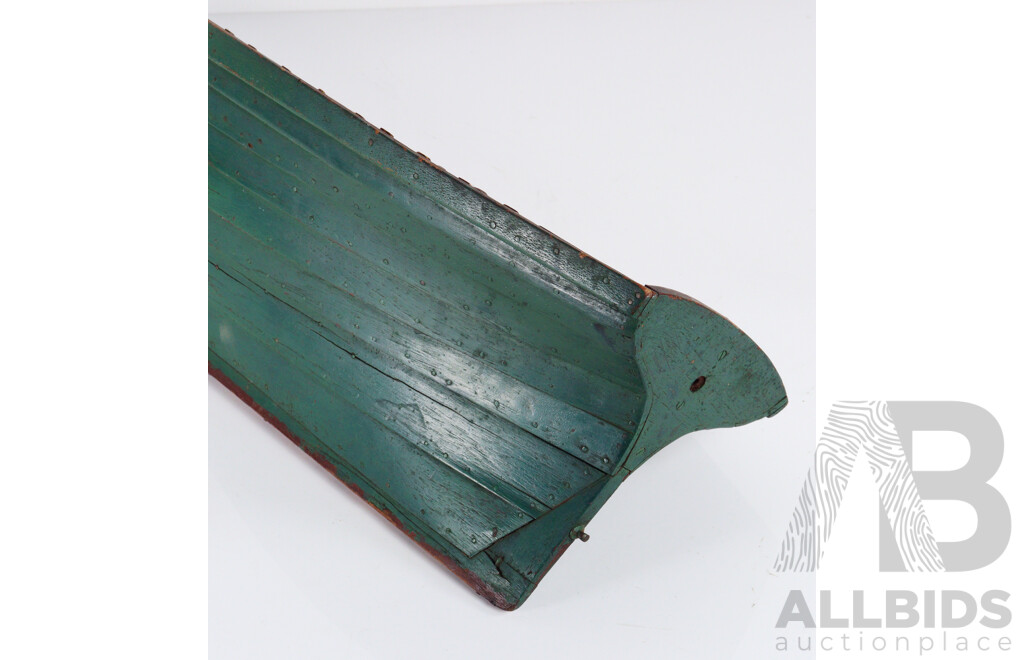 Vintage Bespoke Timber Pond Yacht Hull