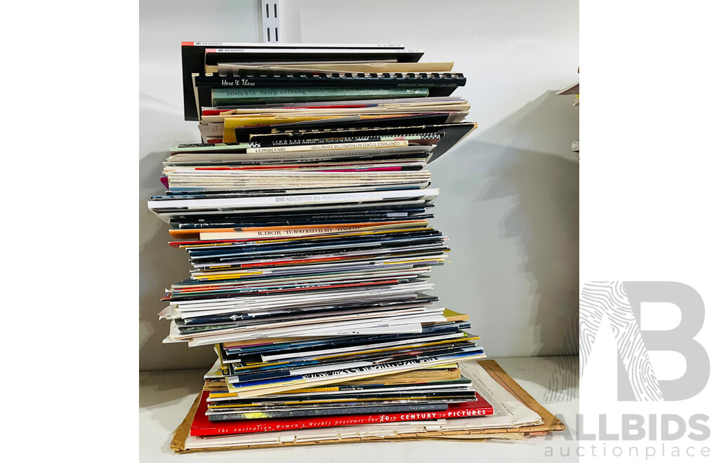 Large Collection Mixed Magazines, Journals, Art Exhibition Catalogues and More