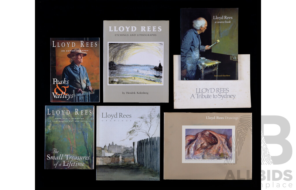 Collection Books Relating to Lloyd Rees