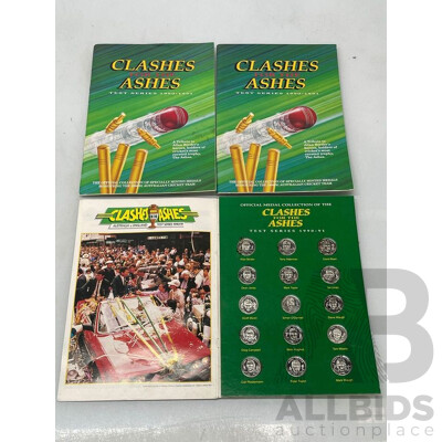 Clashes for the Ashes Collectable Coin Sets - Lot of 3