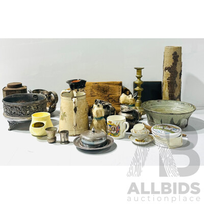 Collection of Mixed Vintage and Ceramic Items