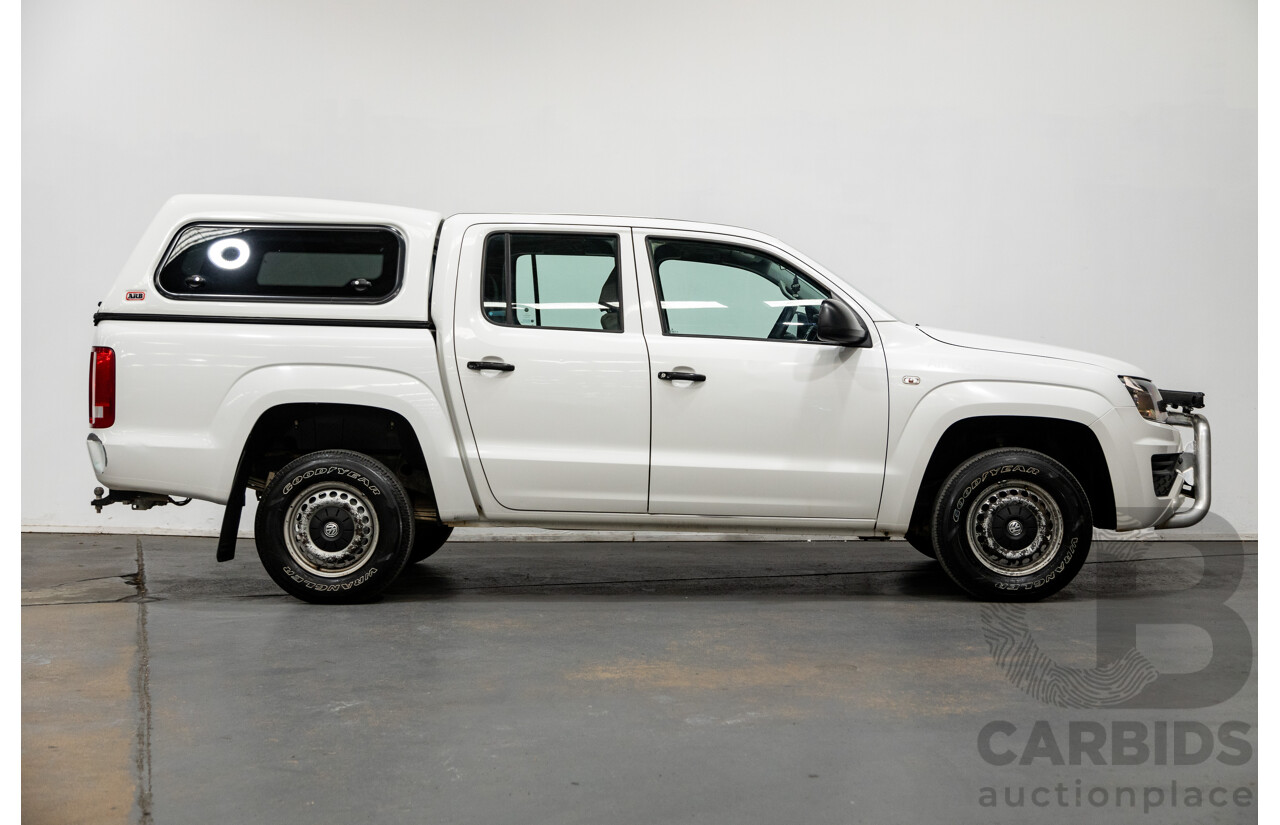 1/2018 Volkswagen Amarok TDI420 (4x2) 8 sp Automatic Dual Cab Utility Candy White Turbo Diesel 2.0L