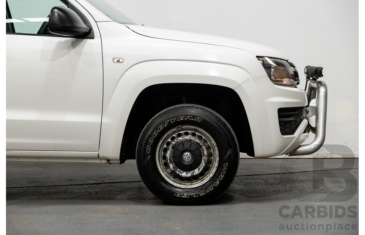 1/2018 Volkswagen Amarok TDI420 (4x2) 8 sp Automatic Dual Cab Utility Candy White Turbo Diesel 2.0L