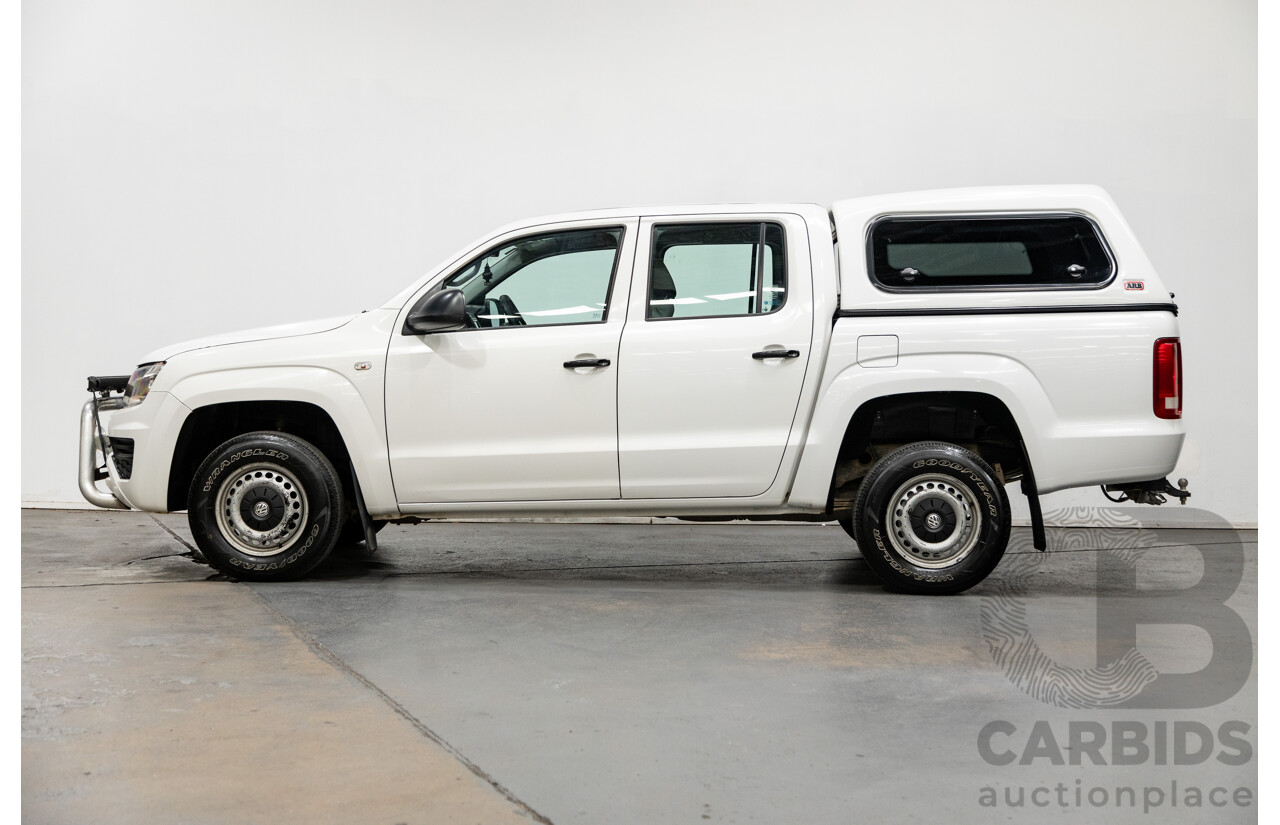 1/2018 Volkswagen Amarok TDI420 (4x2) 8 sp Automatic Dual Cab Utility Candy White Turbo Diesel 2.0L