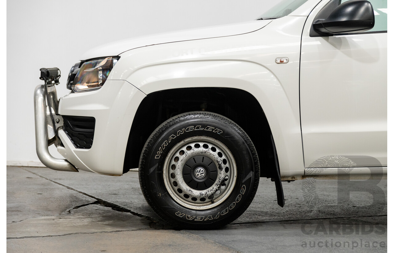 1/2018 Volkswagen Amarok TDI420 (4x2) 8 sp Automatic Dual Cab Utility Candy White Turbo Diesel 2.0L