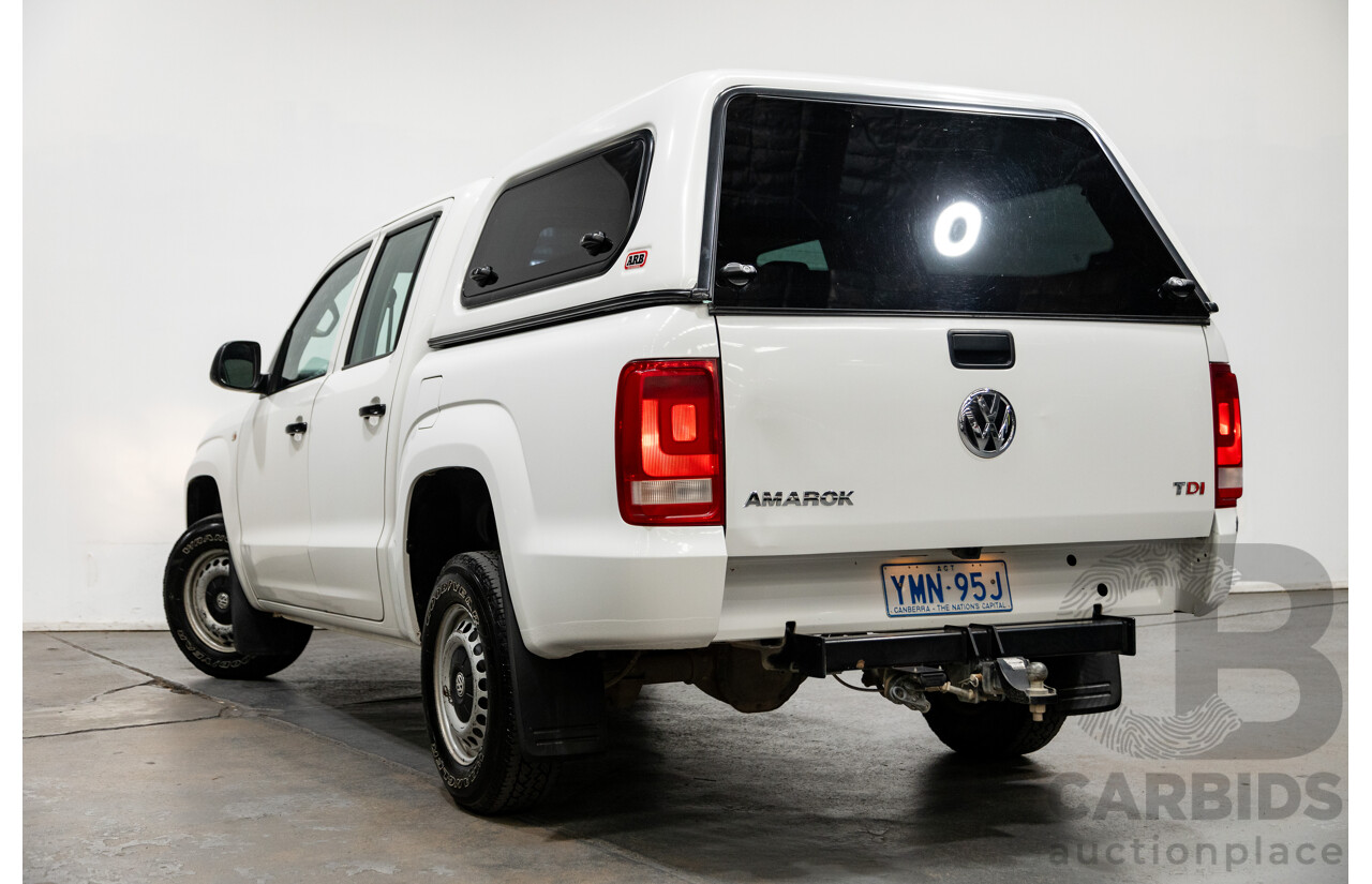 1/2018 Volkswagen Amarok TDI420 (4x2) 8 sp Automatic Dual Cab Utility Candy White Turbo Diesel 2.0L