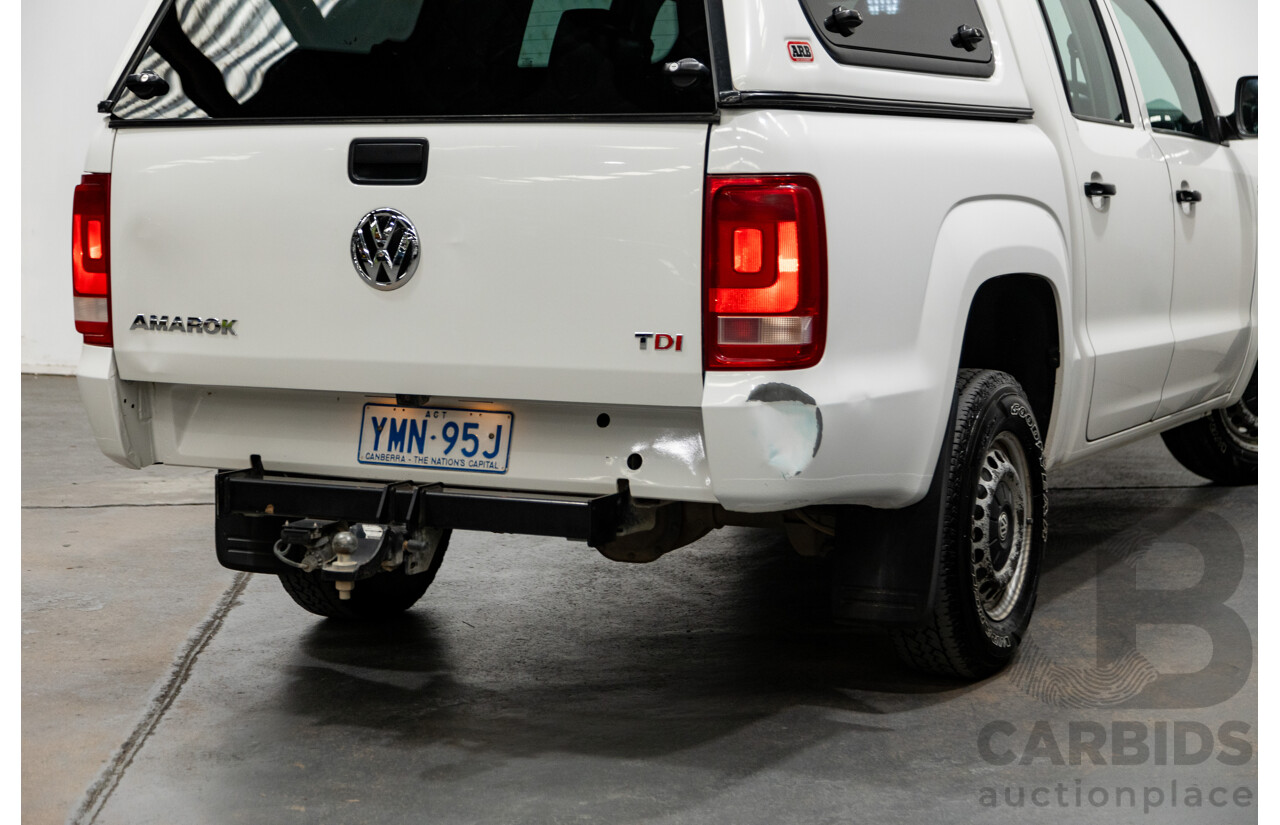 1/2018 Volkswagen Amarok TDI420 (4x2) 8 sp Automatic Dual Cab Utility Candy White Turbo Diesel 2.0L