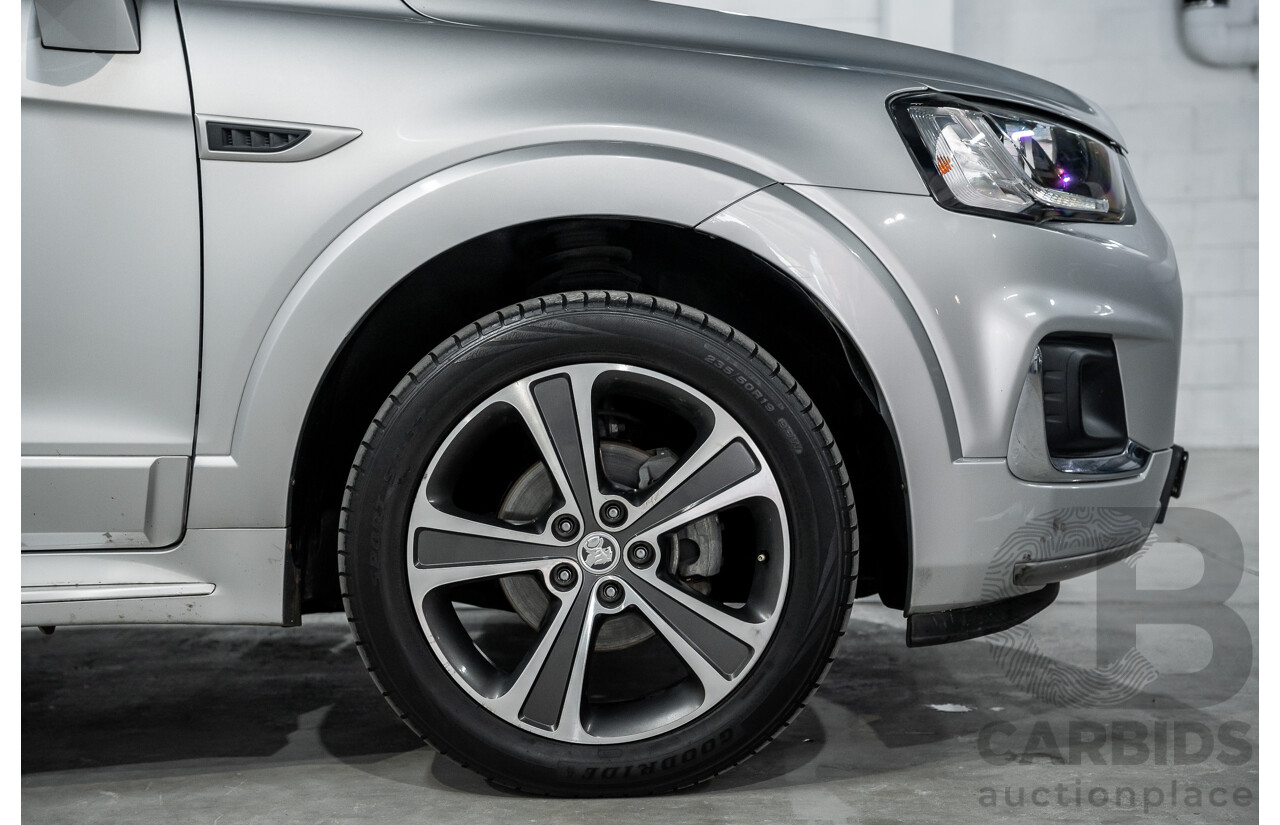 07/2017 Holden Captiva 7 LTZ (AWD) AWD CG MY18 4D Wagon Nitrate Silver Metallic Turbo Diesel 2.2L