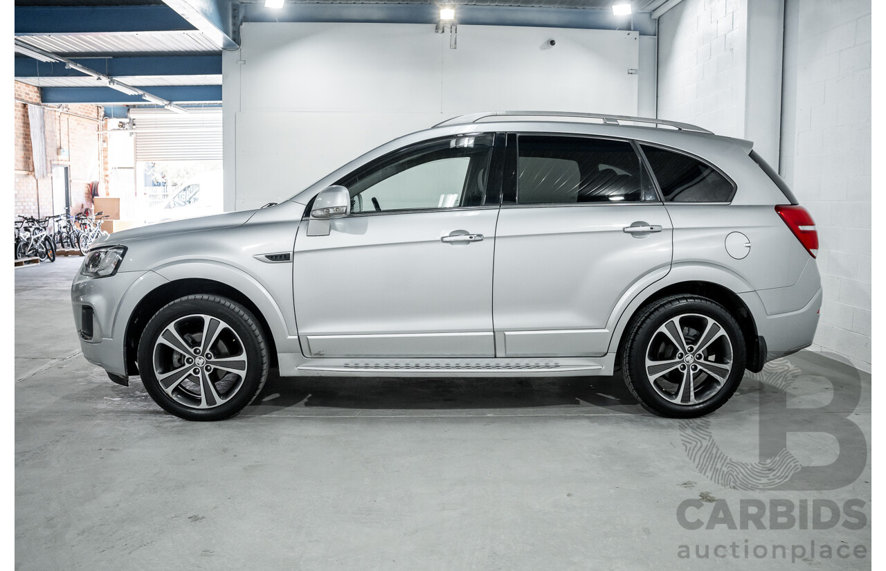 07/2017 Holden Captiva 7 LTZ (AWD) AWD CG MY18 4D Wagon Nitrate Silver Metallic Turbo Diesel 2.2L