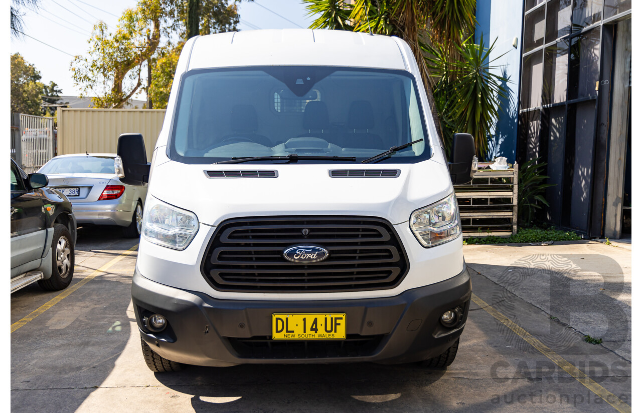 4/2016 Ford Transit 350L LWB MID ROOF VO 5d Van Frozen White 2.2L