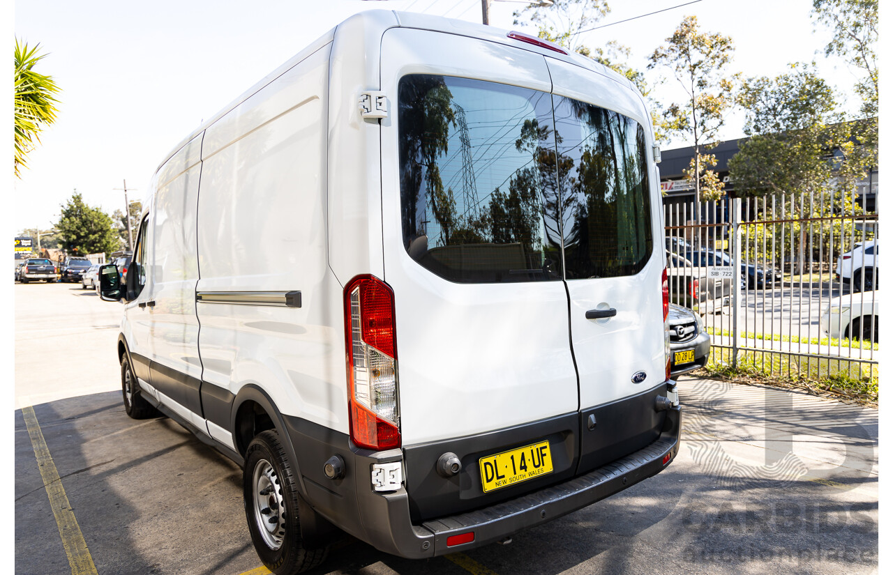 4/2016 Ford Transit 350L LWB MID ROOF VO 5d Van Frozen White 2.2L