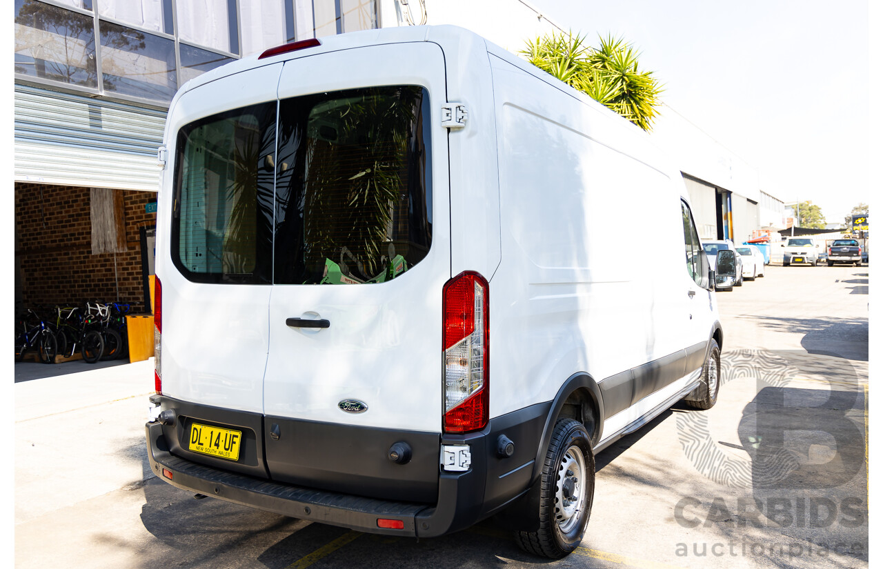 4/2016 Ford Transit 350L LWB MID ROOF VO 5d Van Frozen White 2.2L