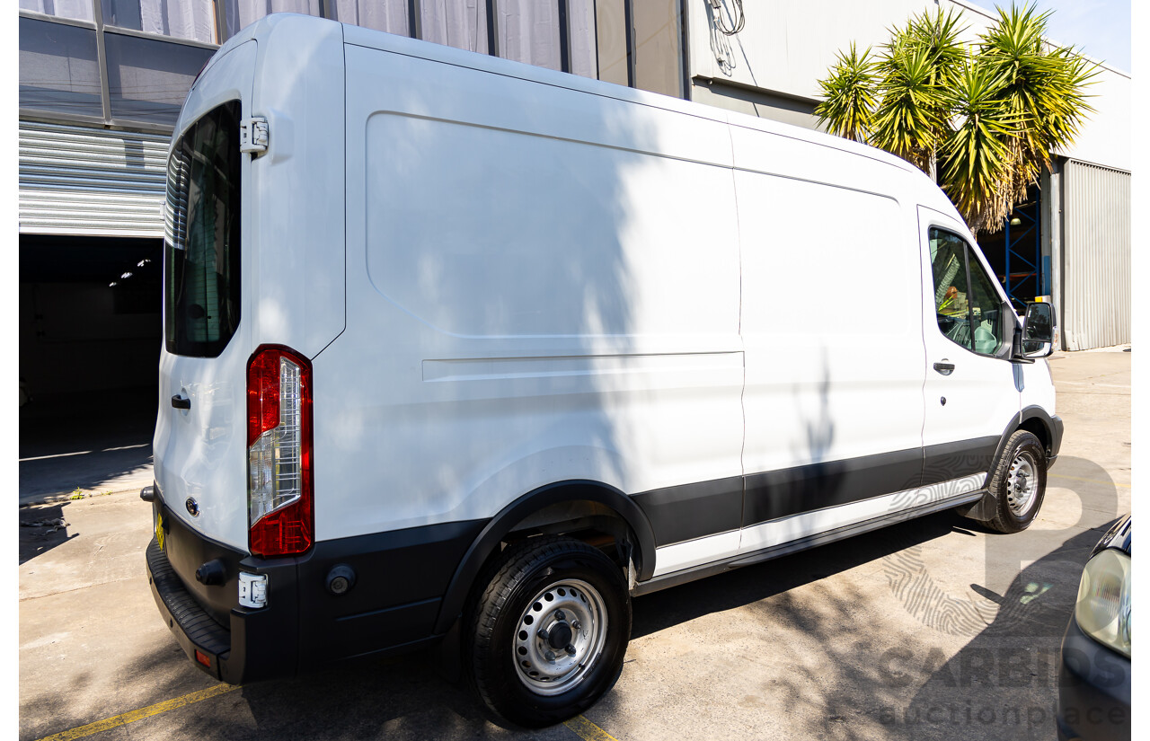 4/2016 Ford Transit 350L LWB MID ROOF VO 5d Van Frozen White 2.2L