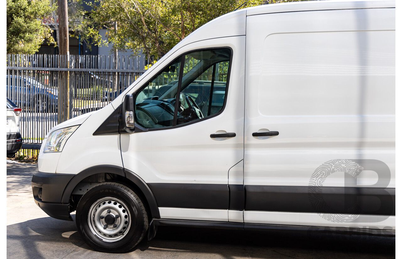 4/2016 Ford Transit 350L LWB MID ROOF VO 5d Van Frozen White 2.2L