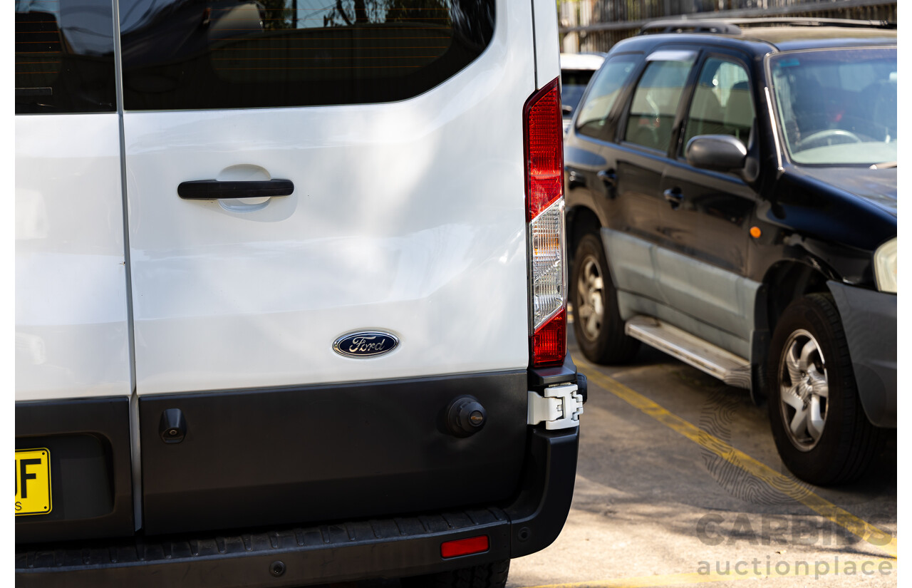 4/2016 Ford Transit 350L LWB MID ROOF VO 5d Van Frozen White 2.2L