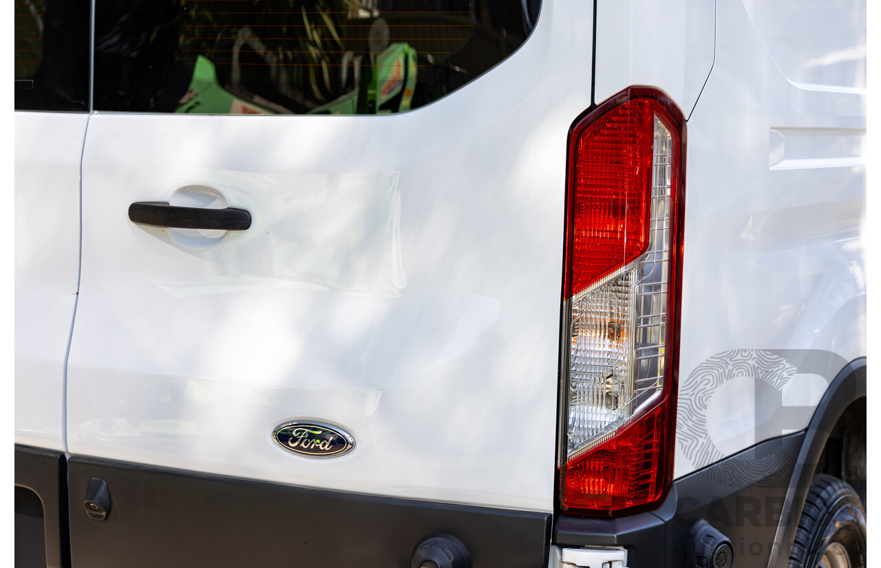 4/2016 Ford Transit 350L LWB MID ROOF VO 5d Van Frozen White 2.2L