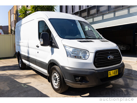 4/2016 Ford Transit 350L LWB MID ROOF VO 5d Van Frozen White 2.2L