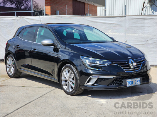 9/2017 Renault Megane GT-Line 5d Hatchback Black 1.2L