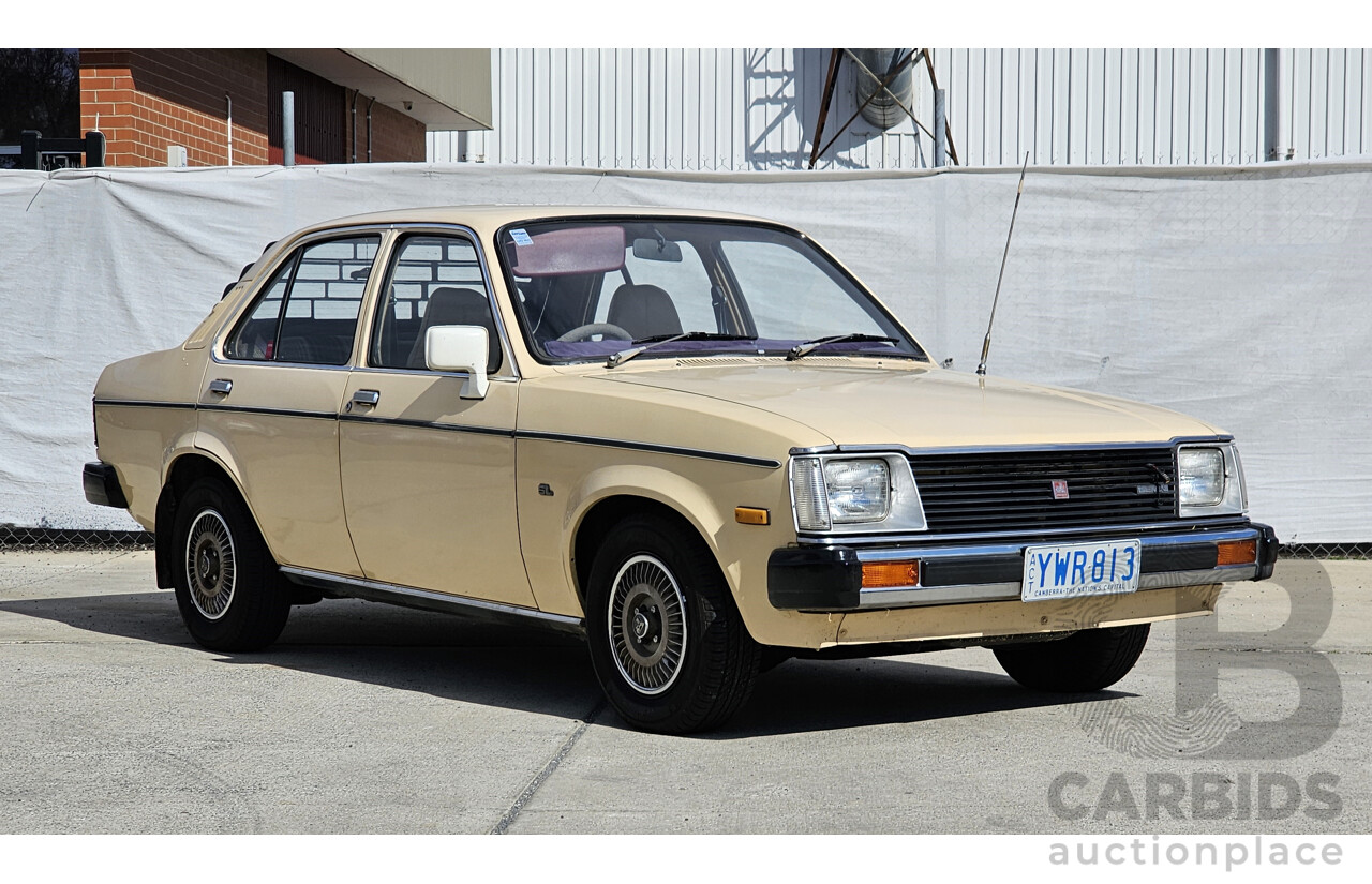 4/1980 Holden Gemini SL TE 4d Sedan Beige 1.6L