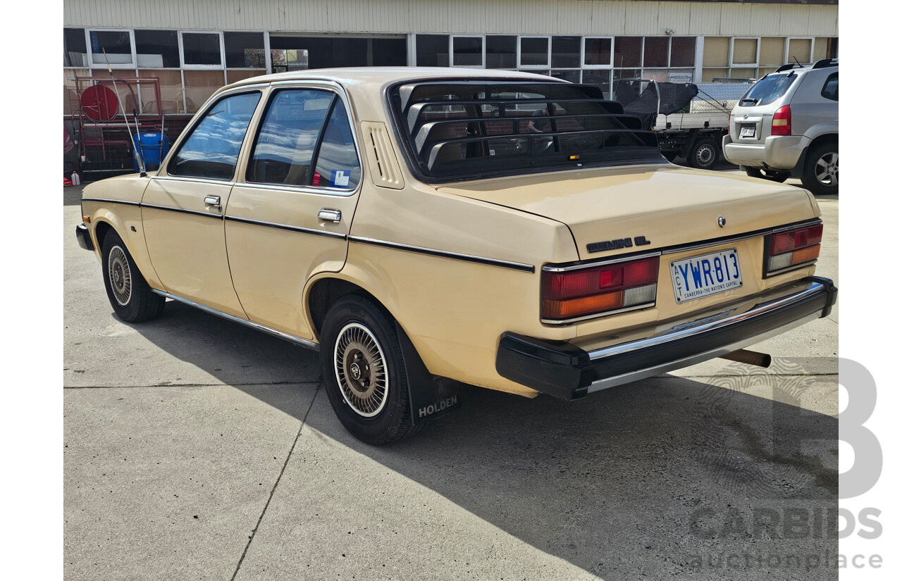 4/1980 Holden Gemini SL TE 4d Sedan Beige 1.6L