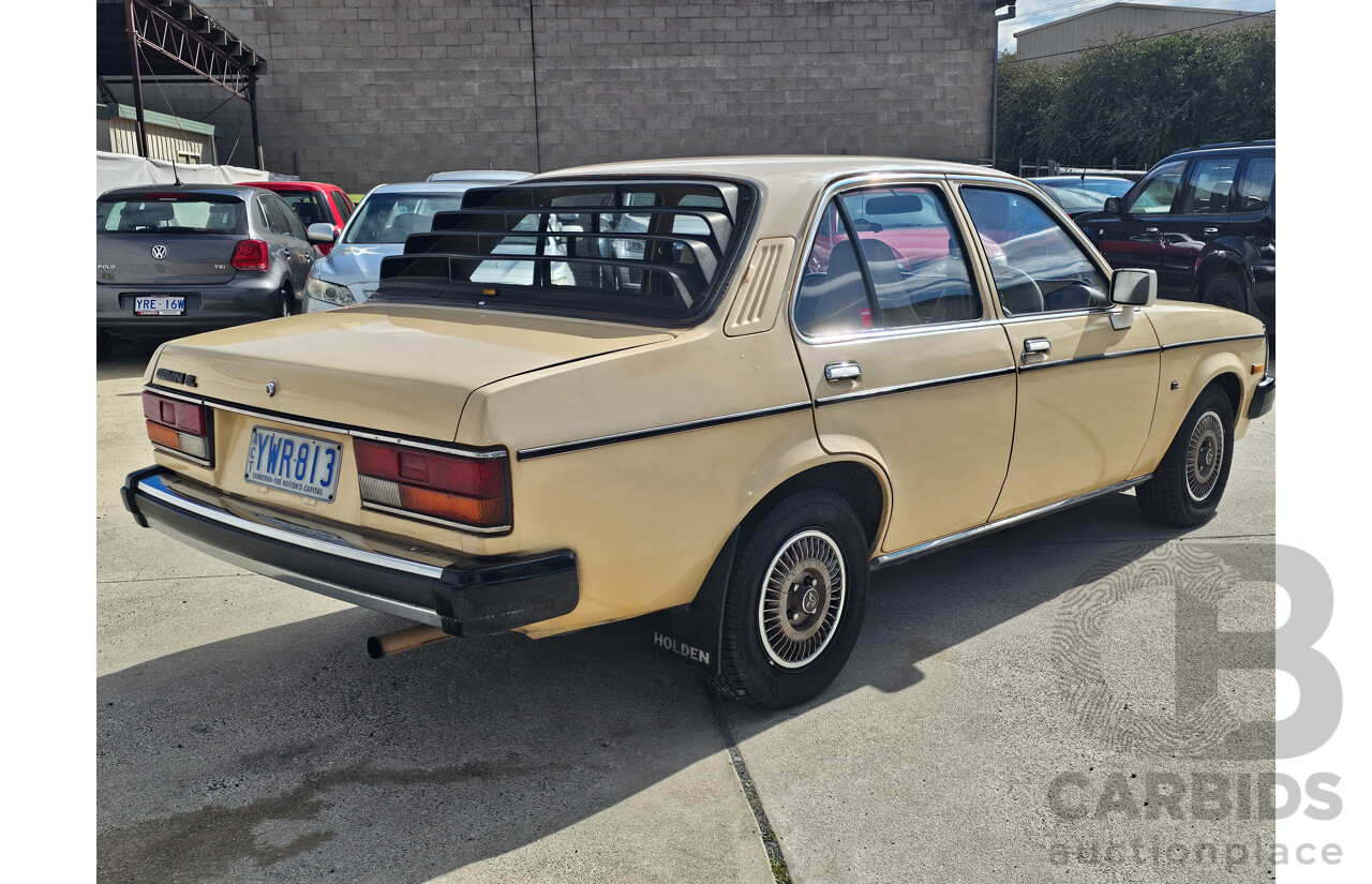 4/1980 Holden Gemini SL TE 4d Sedan Beige 1.6L