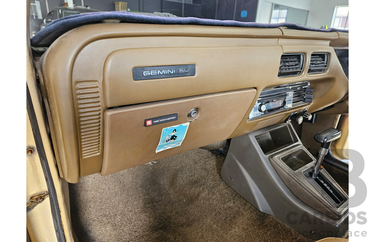 4/1980 Holden Gemini SL TE 4d Sedan Beige 1.6L