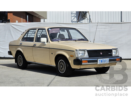 4/1980 Holden Gemini SL TE 4d Sedan Beige 1.6L