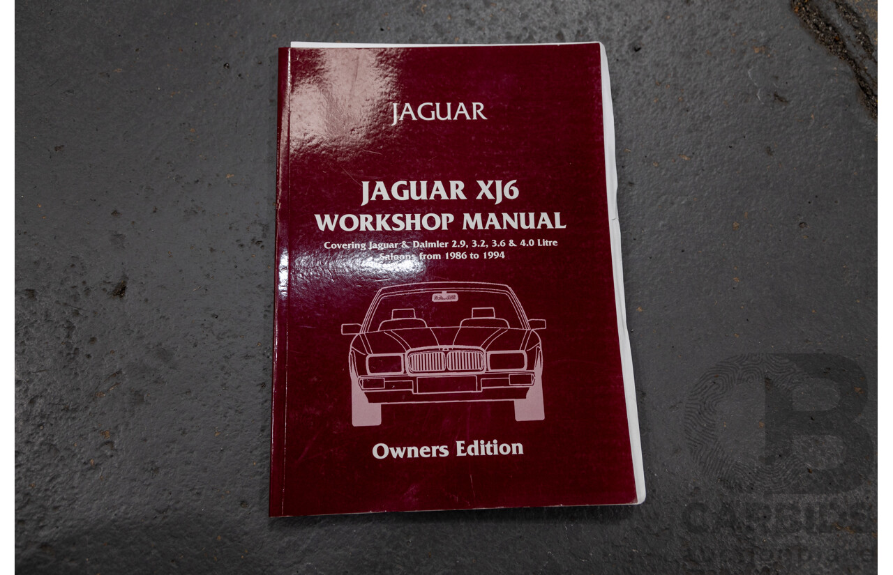 06/1991 Jaguar Sovereign JH 4d Sedan Metallic Bronze 4.0L