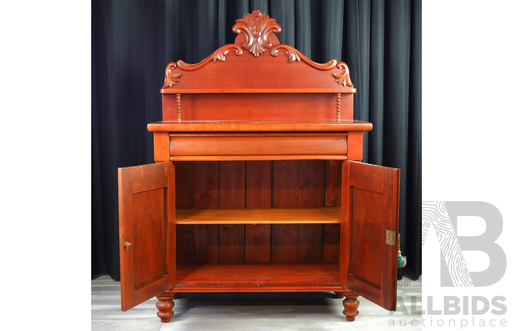 Victorian Style Cedar Two Door Chiffoniere