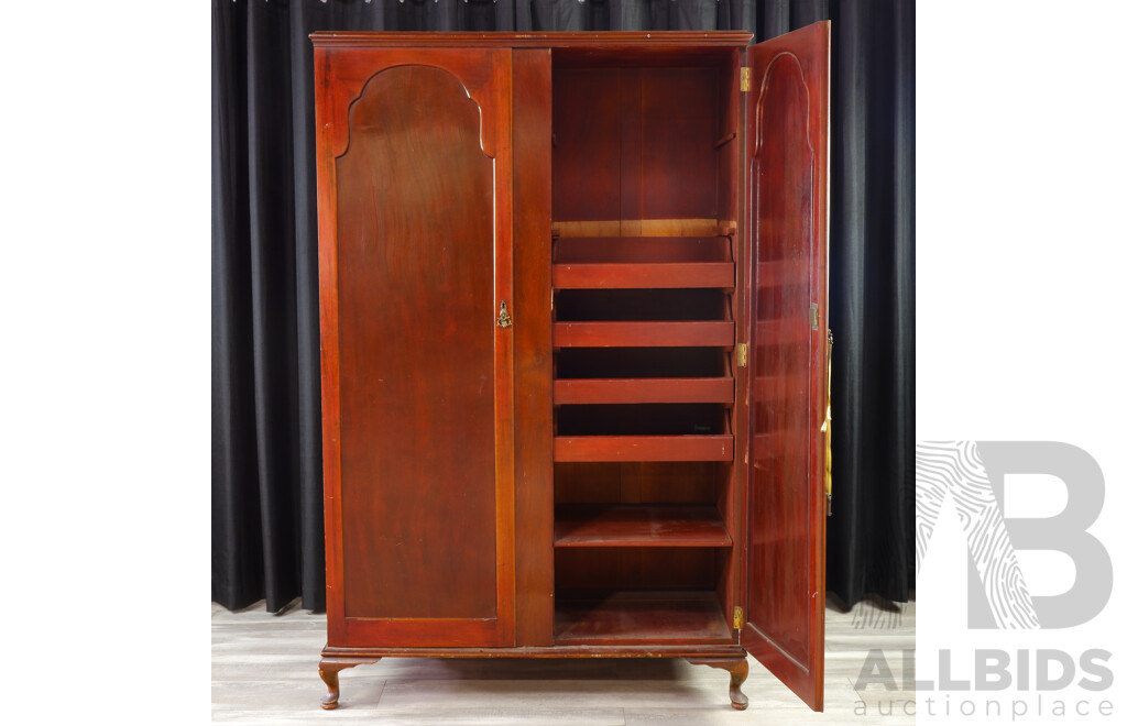 Reproduction Cedar Two Door Robe